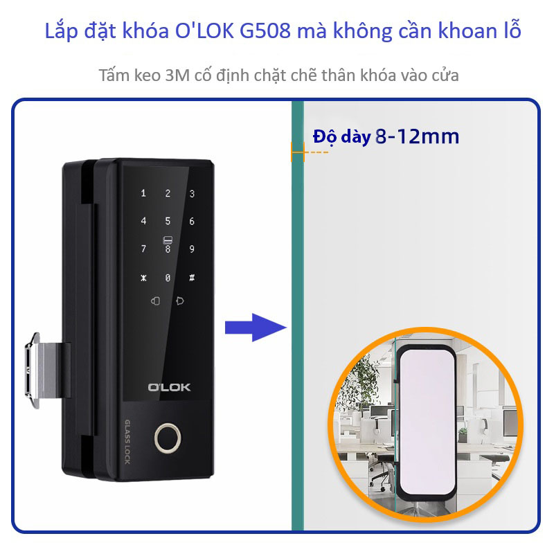 Khóa cửa điện tử O'LOK H6900G