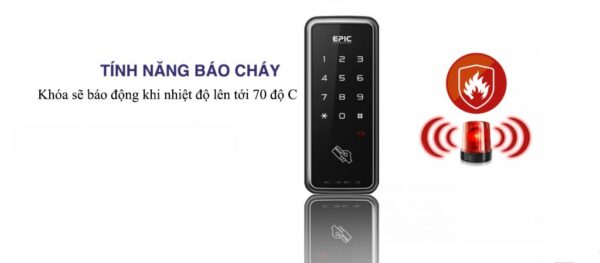 Khóa cửa điện tử Epic Touch M - Hình ảnh 2